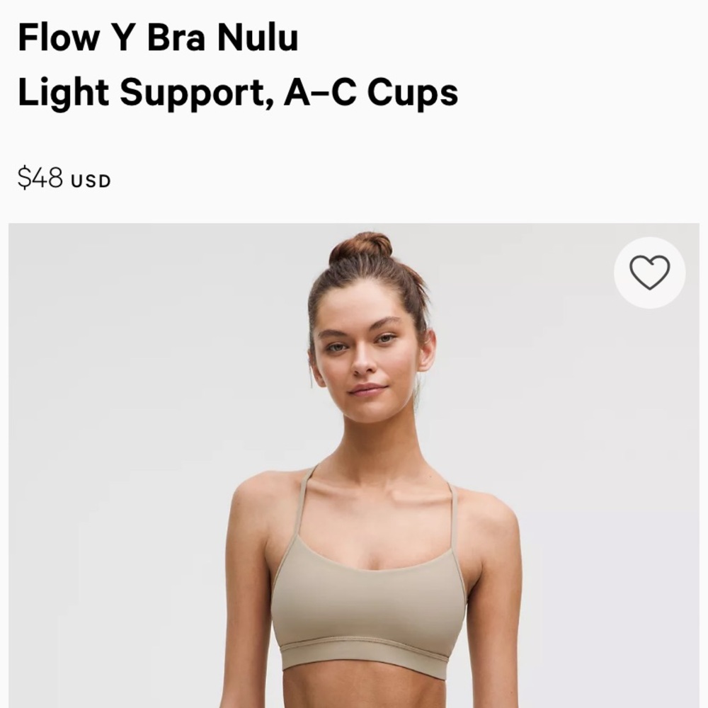 LULULEMON - FLOW Y BRA NULU